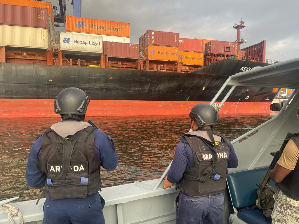 Armada del Ecuador intensificó patrullajes realizados en el golfo de Guayaquil