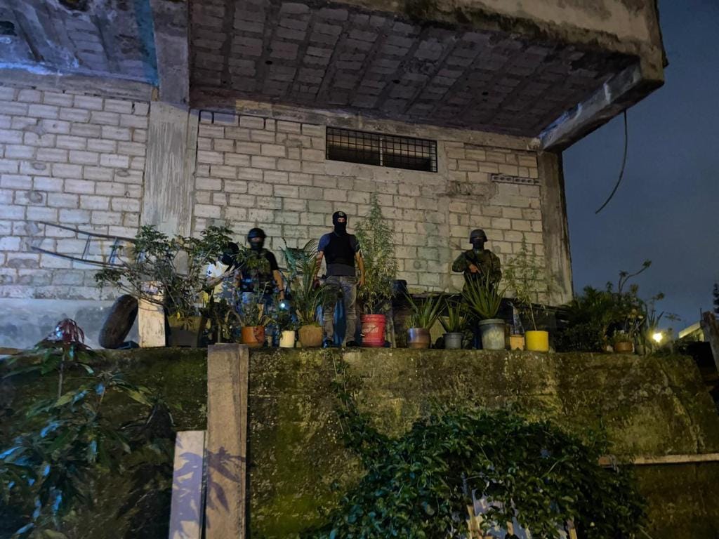 Fuerzas Armadas decomisan armas en Santo Domingo