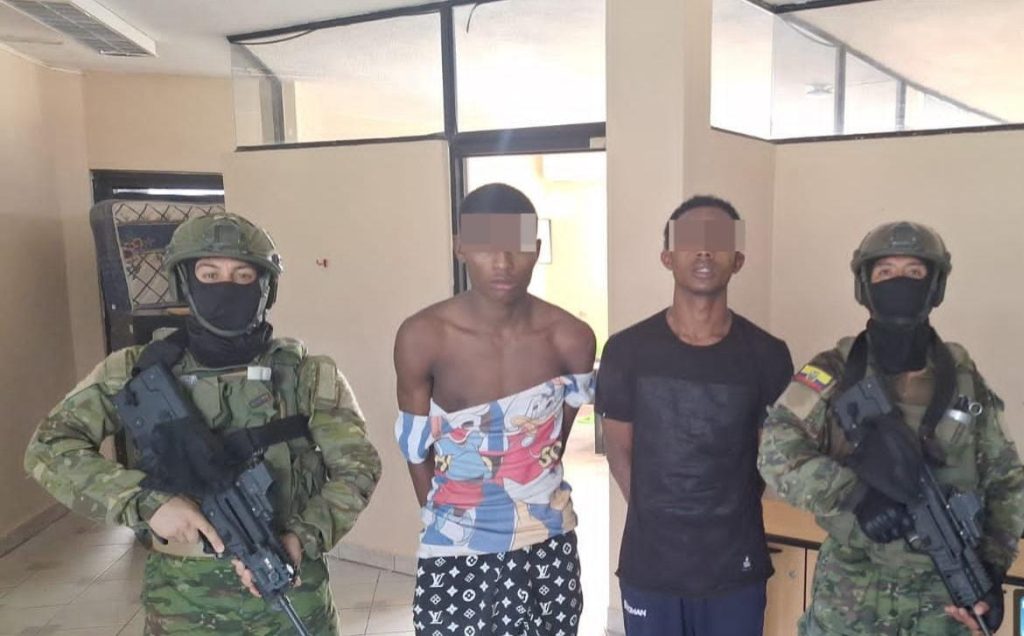 Fuerzas Armadas detienen a delincuentes prófugos