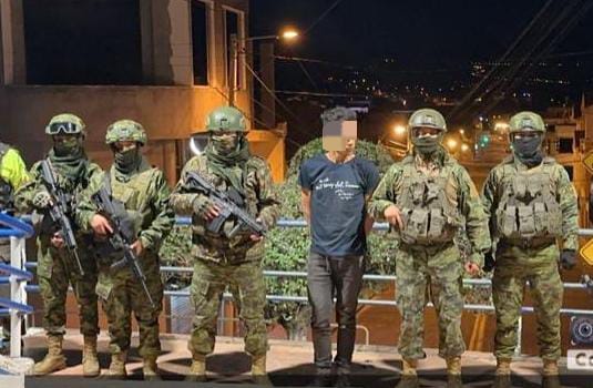 Fuerzas Armadas detienen a sujeto en Otavalo