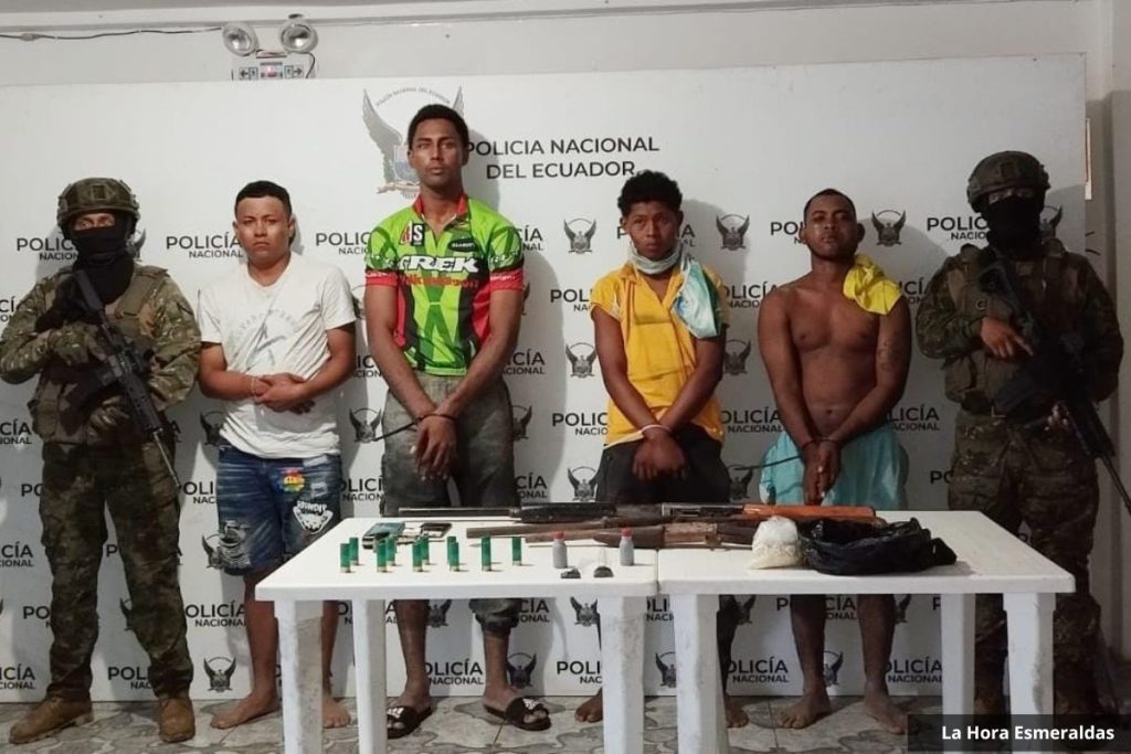 Operaciones Militares efectivas en Esmeraldas deja 90 detenidos y 9 reos recapturados
