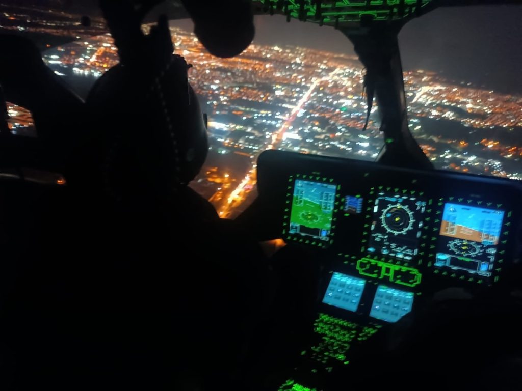 FAE cumple misiones nocturnas de reconocimiento aéreo