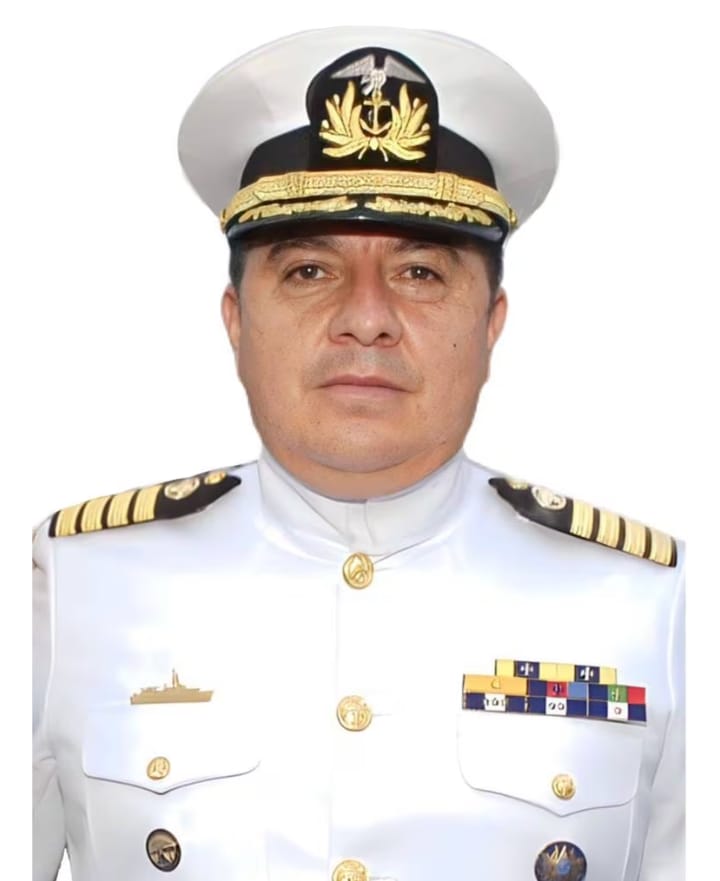 El capitán de navío Andrés Pazmiño Manrique es el nuevo director del Inocar y presidente del Comité Erfen