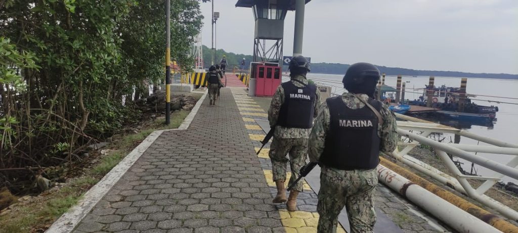 Seguridad en los puertos en Guayaquil