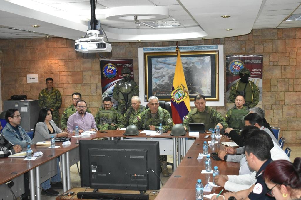Encuentro por la seguridad en Riobamba