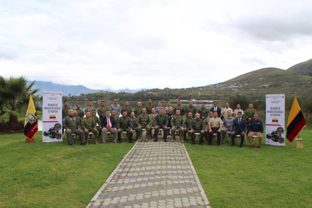 Reunión de Mandos Regionales de Frontera Ecuador-Colombia, culmina con éxito