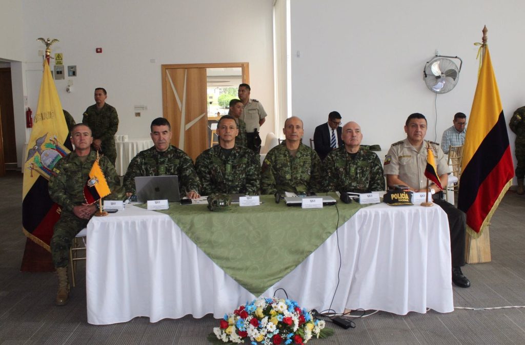 En Ibarra se inaugura la Reunión de Mandos Regionales entre Ecuador y Colombia