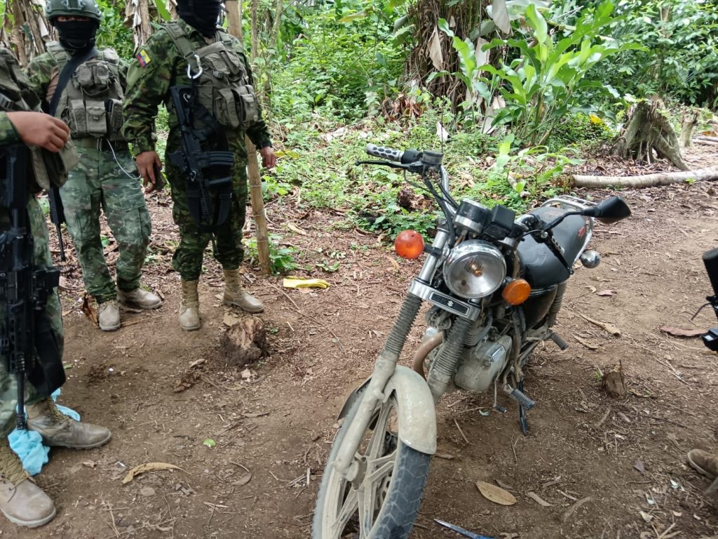 3 motos robadas fueron recuperadas en operativo militar