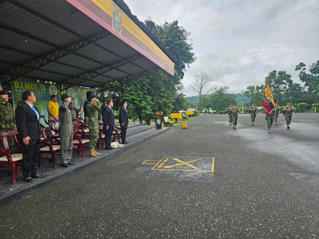 Ejército Ecuatoriano rinde homenaje al arma de Inteligencia Militar