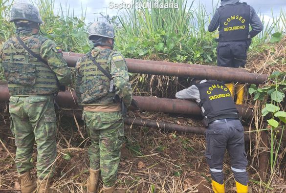 Militares detectan piscina clandestina en Sucumbíos