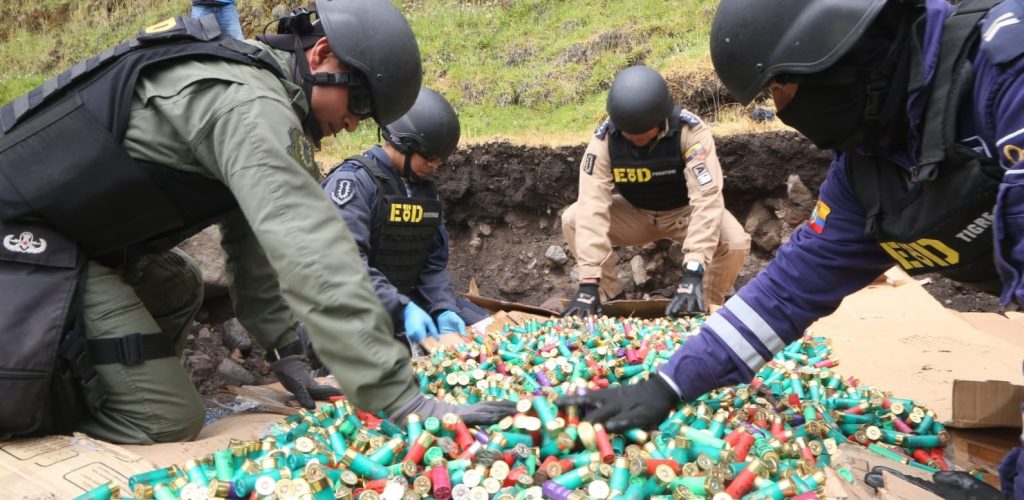 Fuerzas Armadas destruyen municiones