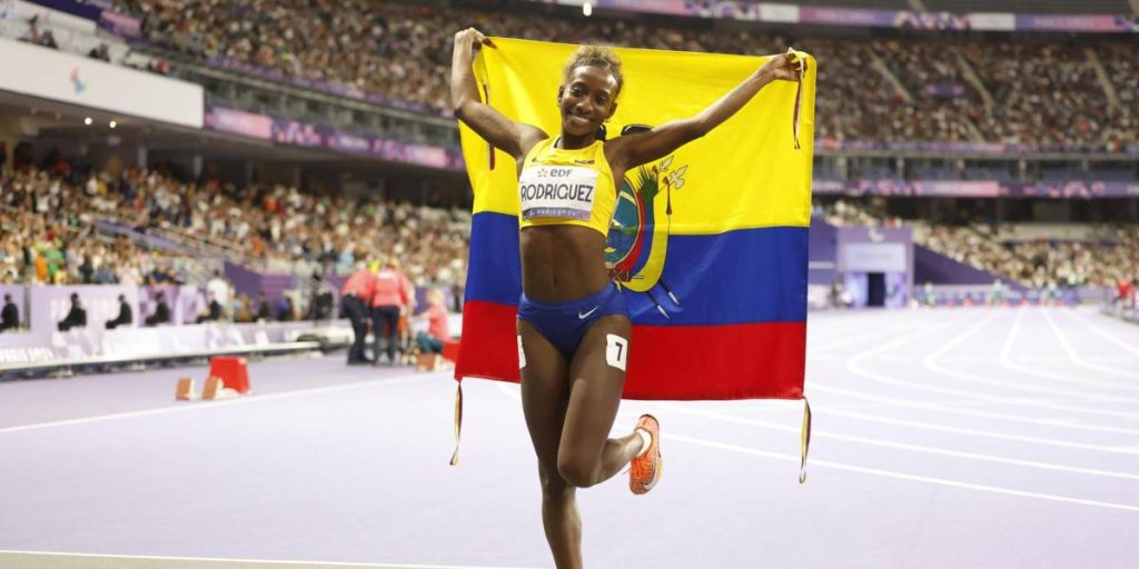 Medalla de oro para Ecuador en los juegos Paralímpicos