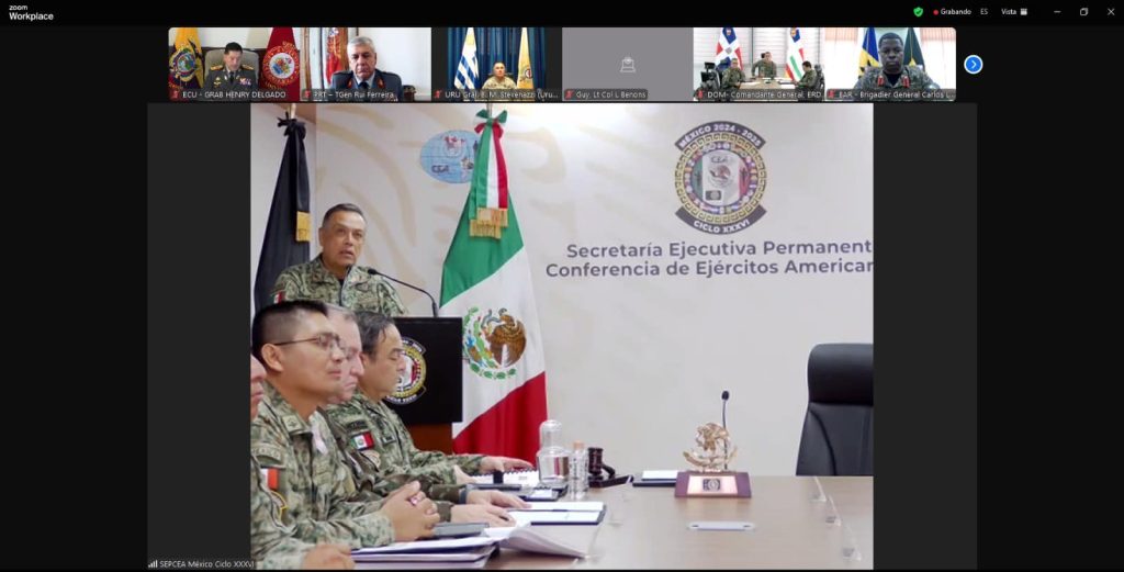 Ecuador participa en Conferencia de Ejércitos Americanos