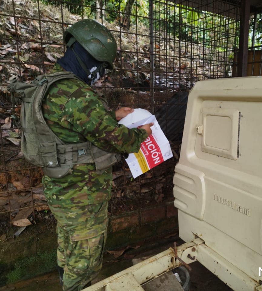 Fuerzas Armadas controlan la minería ilegal