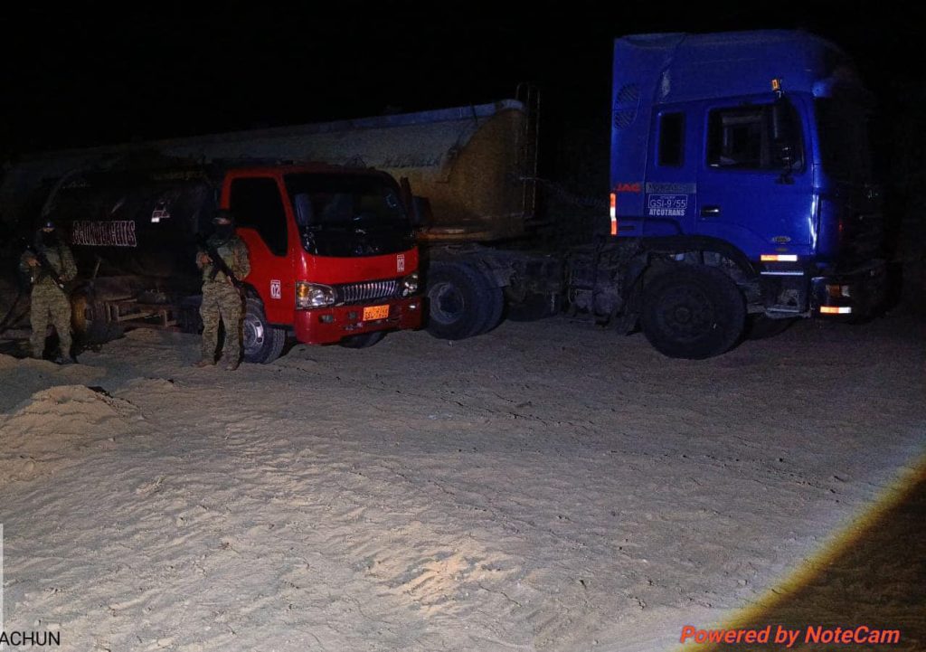 Combustible ilegal es decomisado en Santa Elena