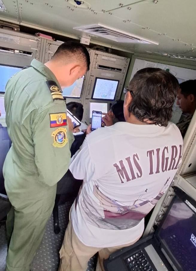 Armada del Ecuador activa PLAN SAR para búsqueda de tripulantes