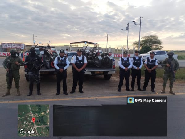 Efectivos militares controlan Santa Elena