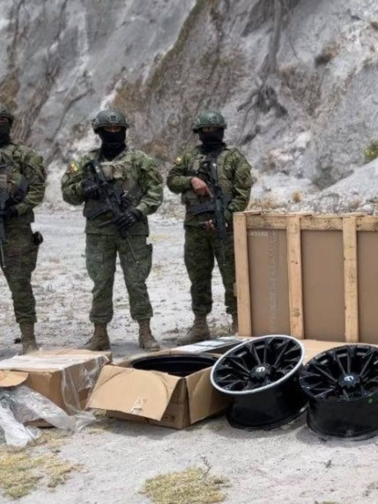 Bloque de Seguridad frustra contrabando en Riobamba