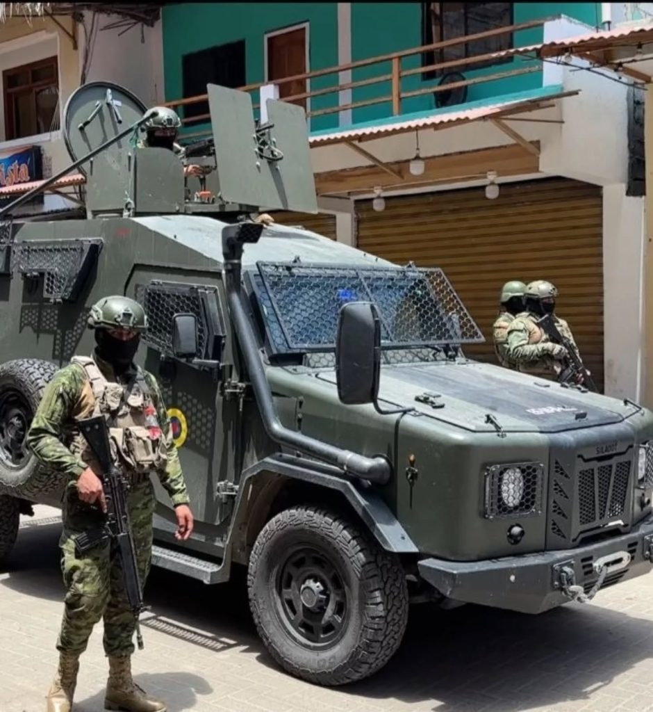 Militares refuerzan la seguridad en Montañita
