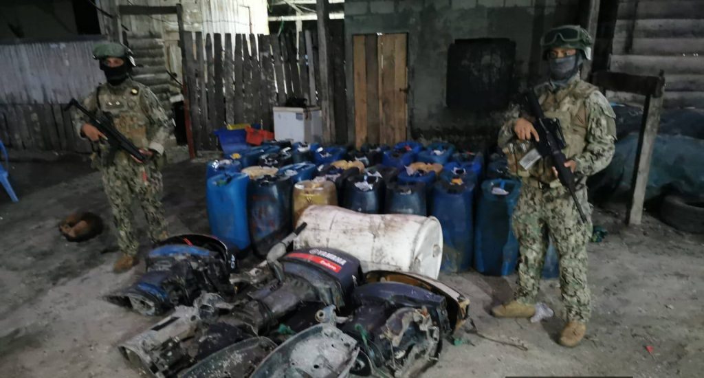 Armada del Ecuador refuerza los operativos en Esmeraldas