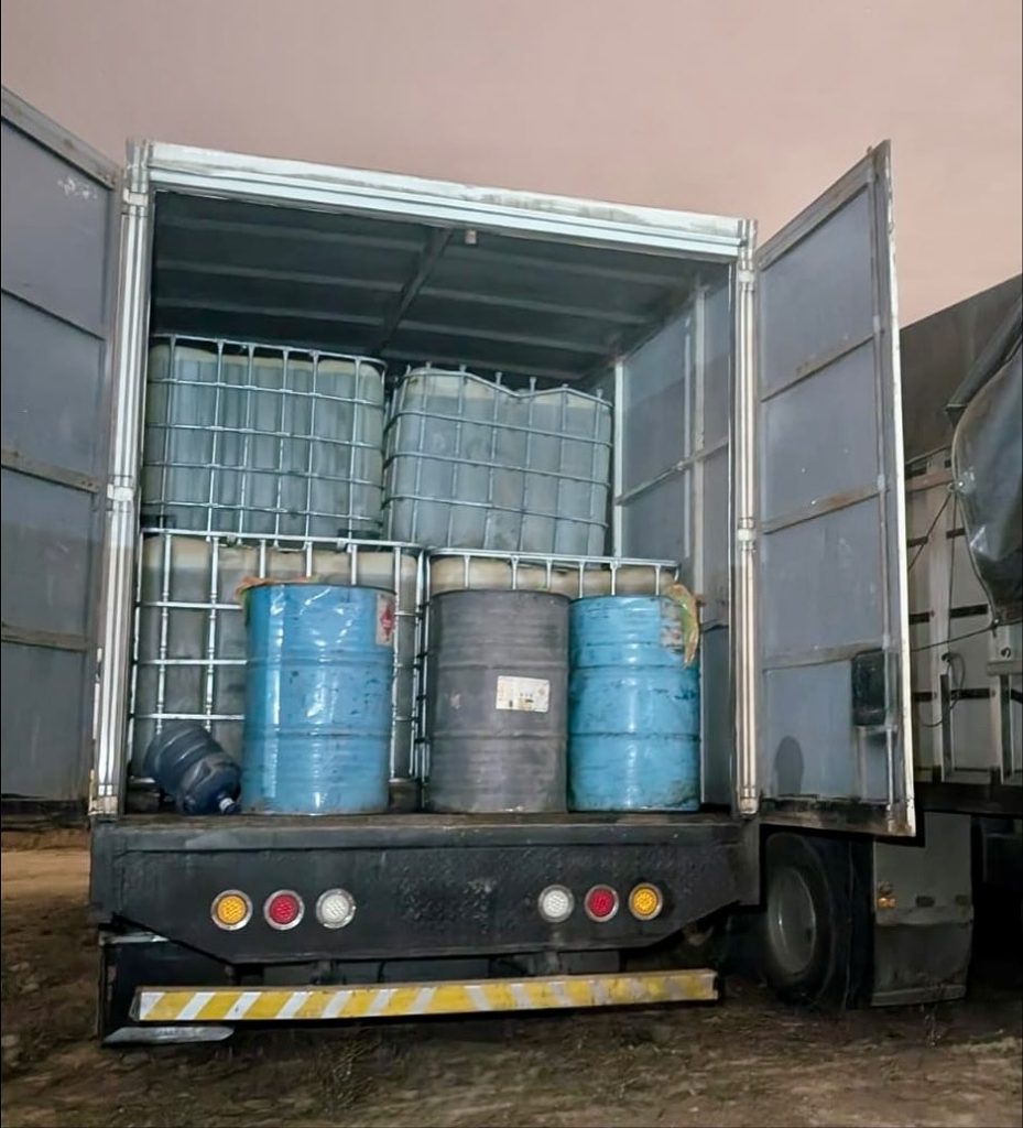 Bloque de Seguridad decomisa 12.000 galones de combustible