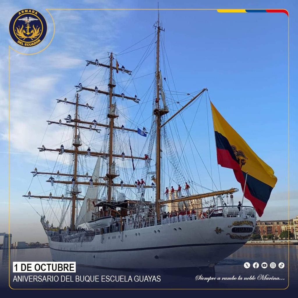 XLVIII Aniversario del Buque Escuela Guayas