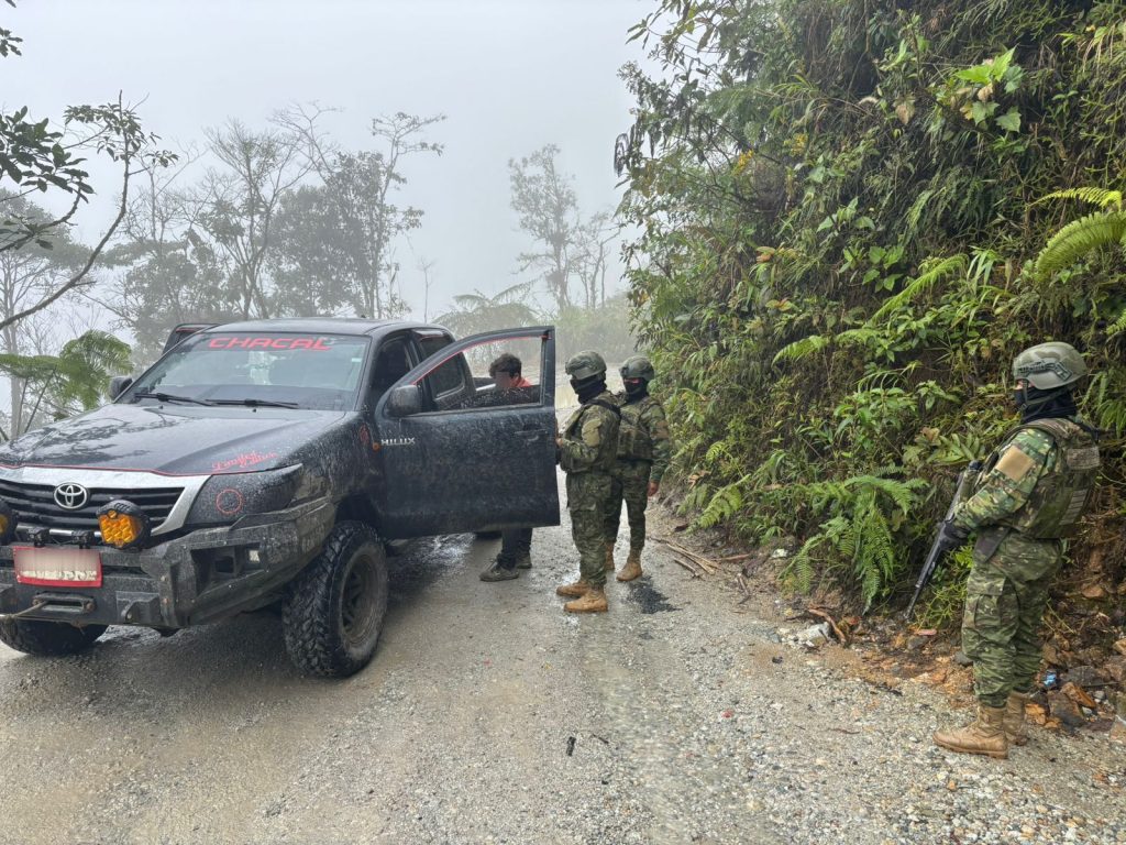 Operativos de seguridad en Zamora Chinchipe