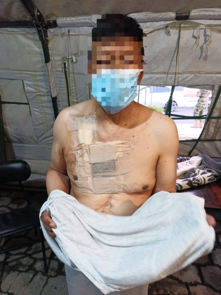 Controles militares en centro de reclusión en Carchi