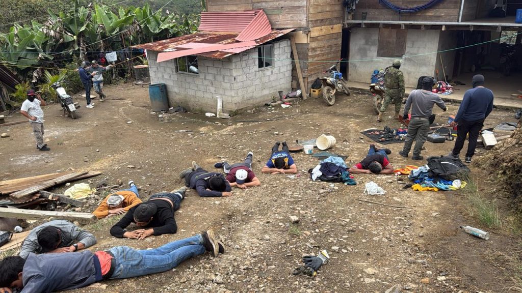 Operativos en Urcuquí en contra de la minería ilegal