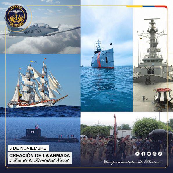 Aniversario de creación de la Armada del Ecuador y Día de la Identidad Naval