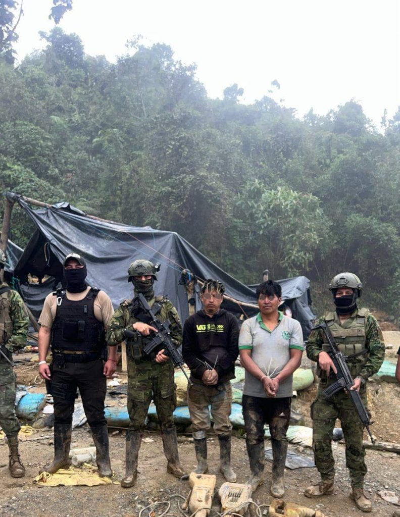 Operativo militar en Mina Vieja deja dos detenidos