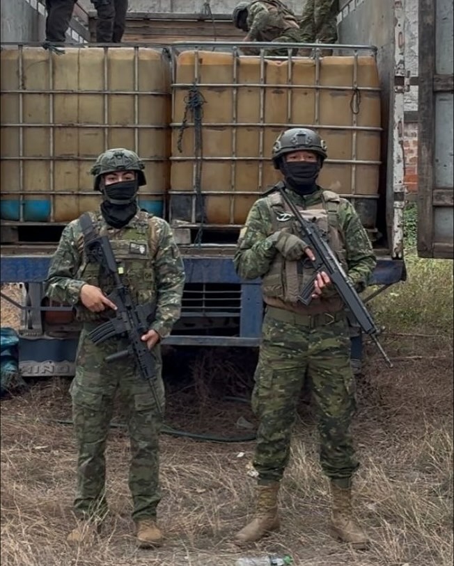 Fuerzas Armadas decomisa 2.750 galones de diésel