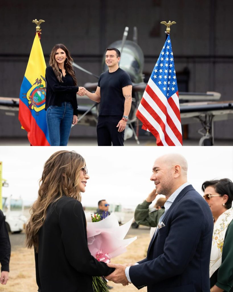 Secretaria de Seguridad Nacional de EE.UU. llega a Ecuador