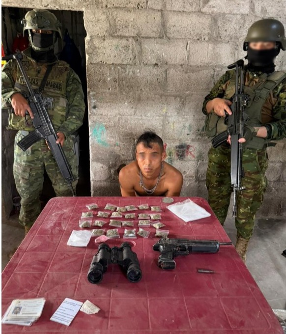 FF.AA. captura a alias “Morecoco” en Babahoyo