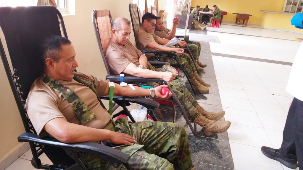 Campaña de donación de sangre en Cuenca