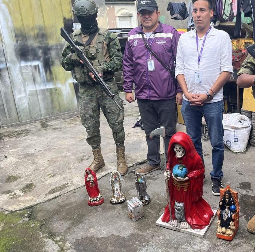 Militares intervienen domicilio en Quevedo