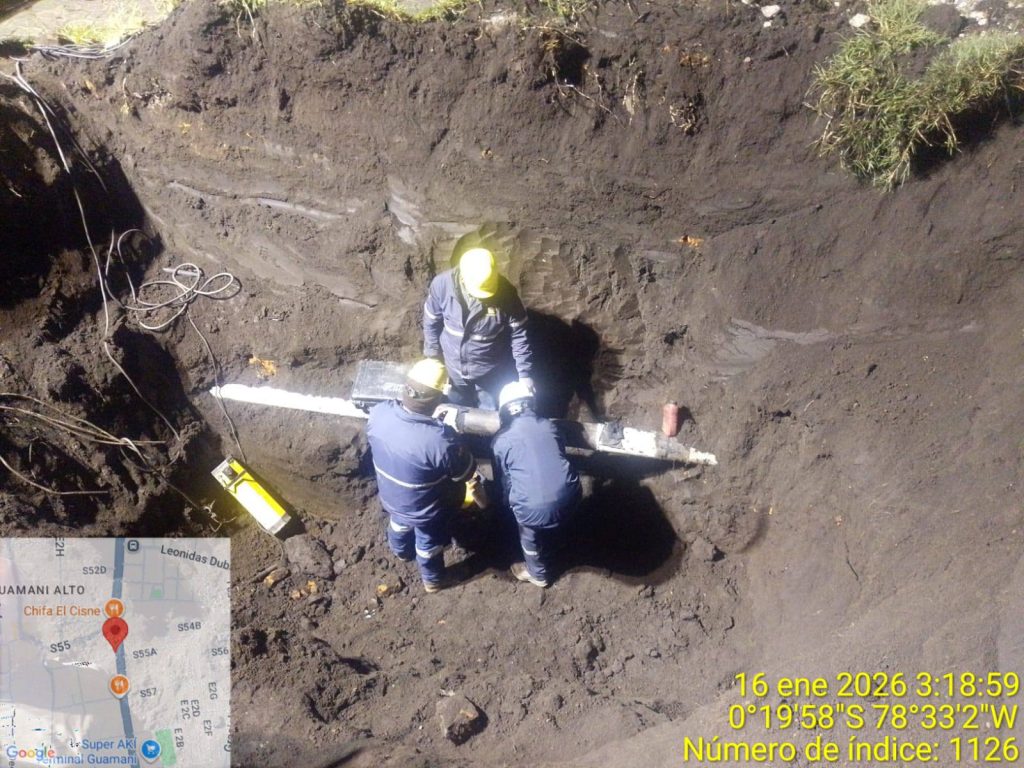 Fuerzas Armadas detectan túnel clandestino en Guamaní