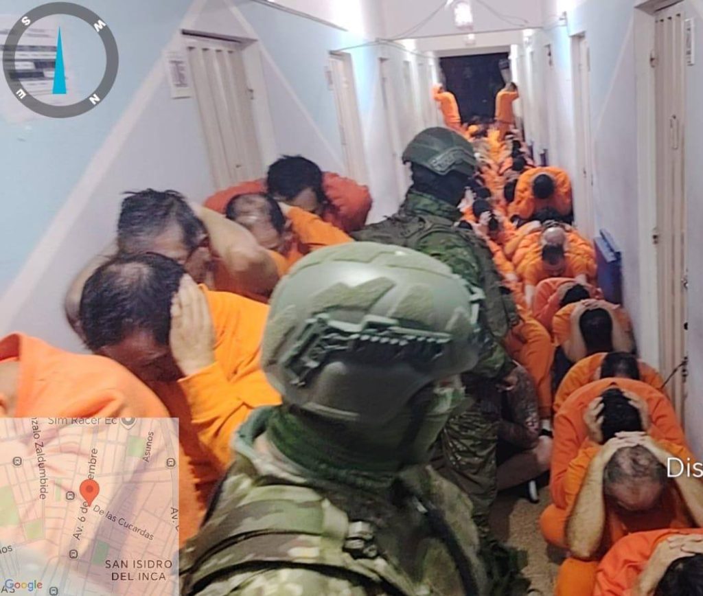 FF.AA. interviene cárcel de Pichincha