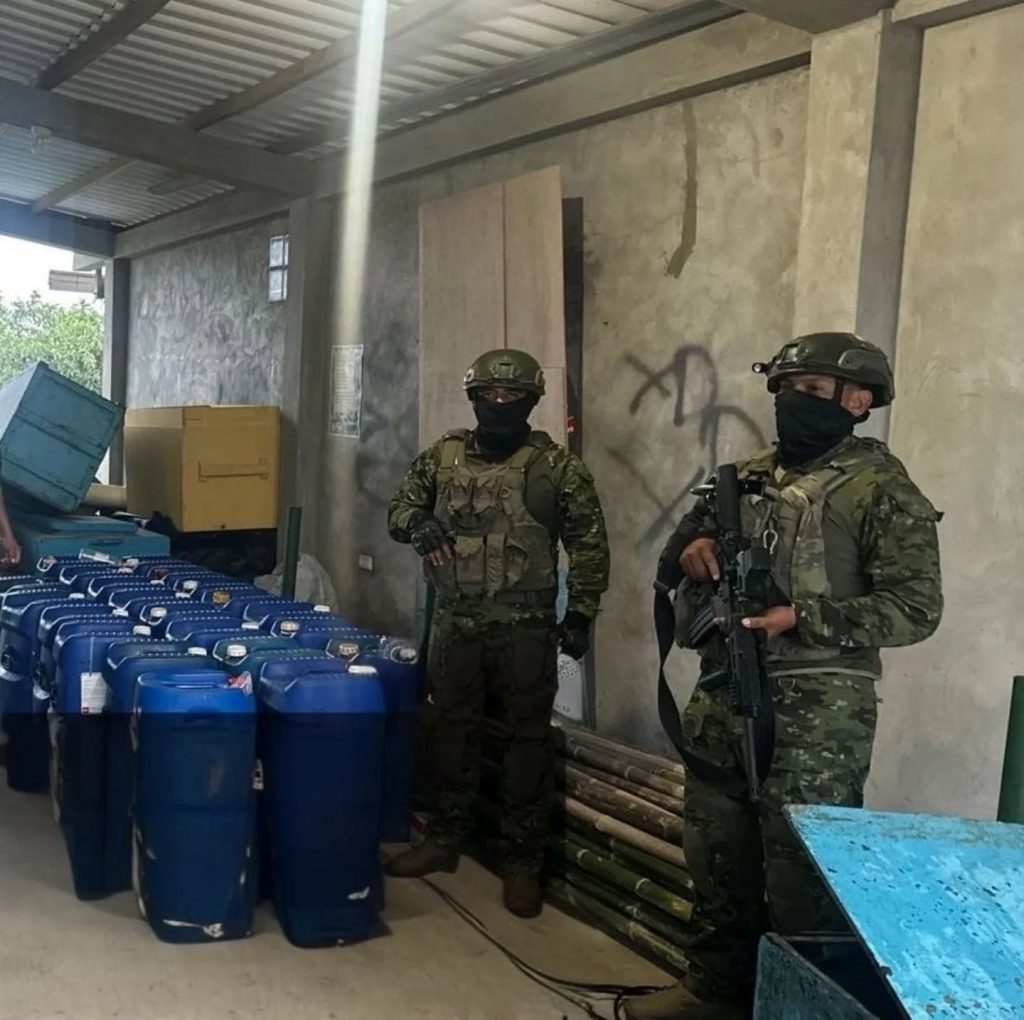 Operativos militares en Anconcito