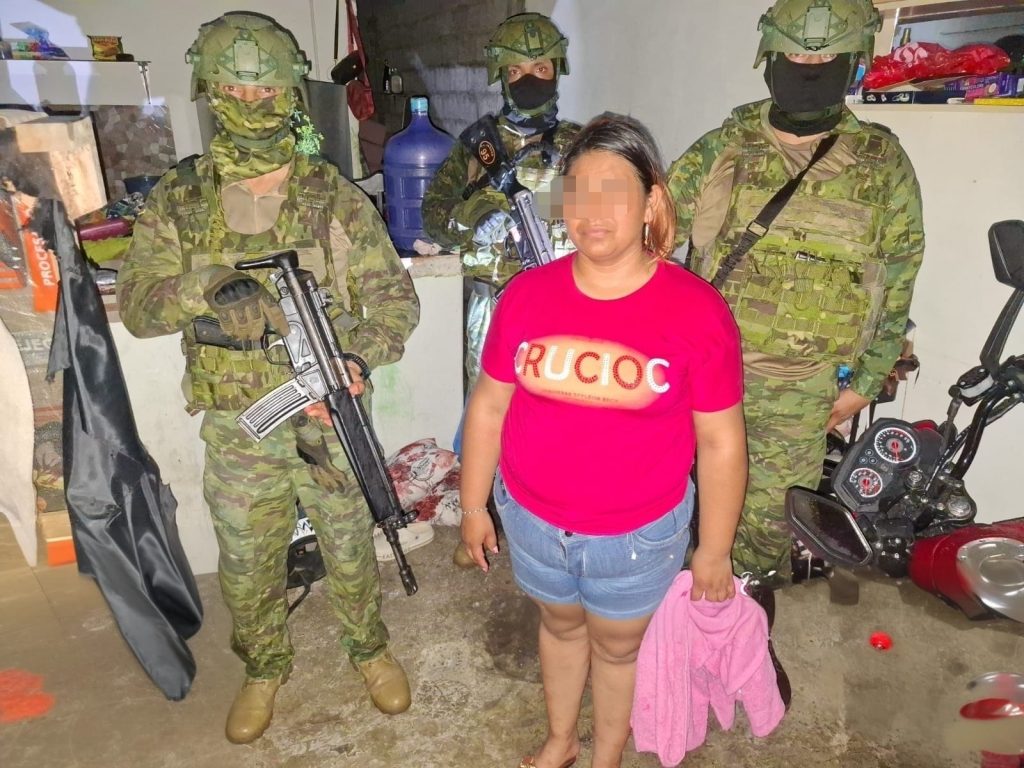 Militares refuerzan la seguridad en Santa Lucía