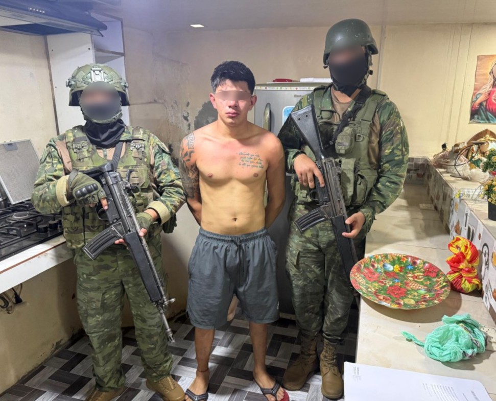 FF.AA. aprehende a alias “Lobo” en Montalvo