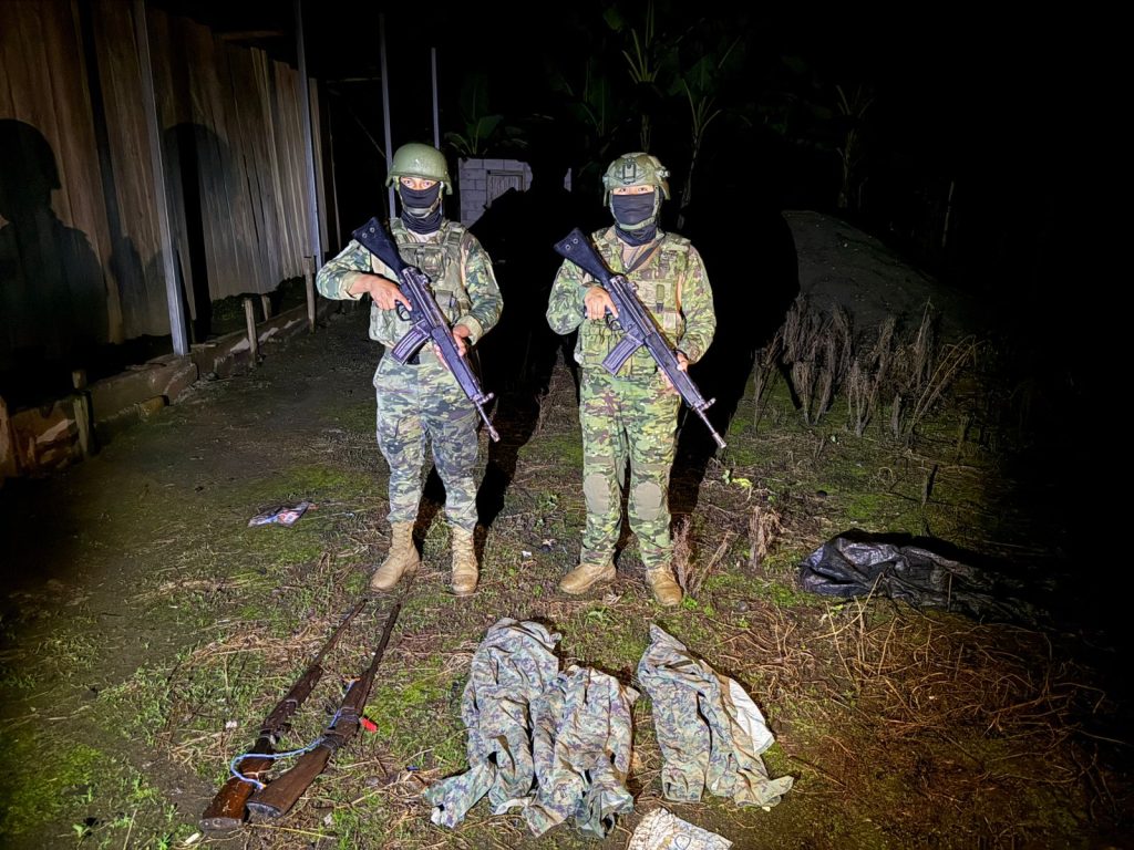 Operativos militares de seguridad en El Empalme