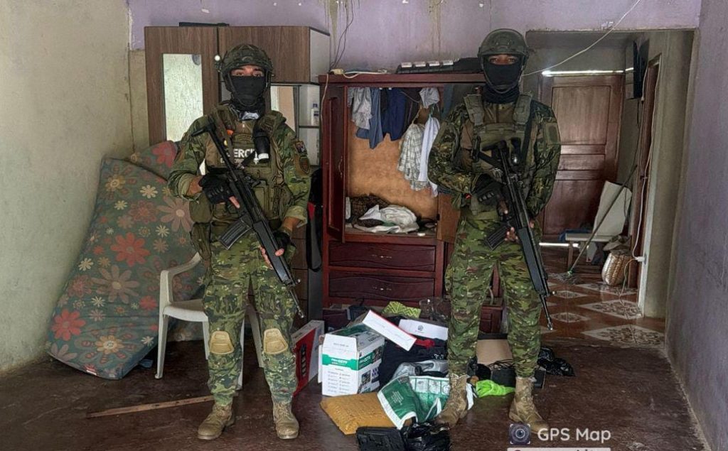 Militares decomisan armamento en Urdaneta