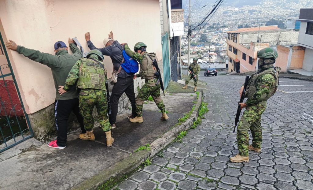 Operativos de seguridad en Quito