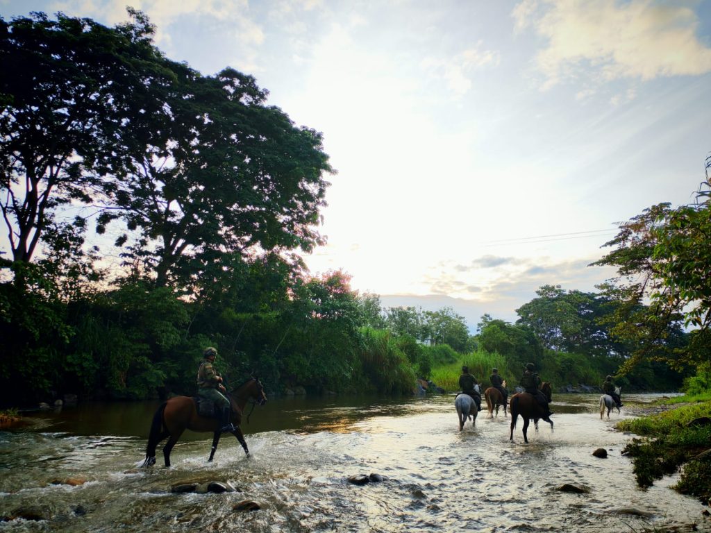 Patrullajes hipomóviles fortalecen el control territorial