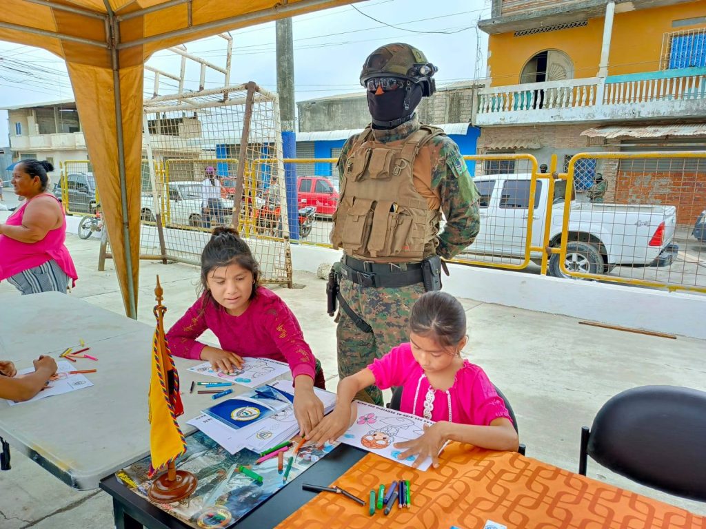 Centro de Operaciones Sectorial N.° 1 fortalece el vínculo comunitario en Durán