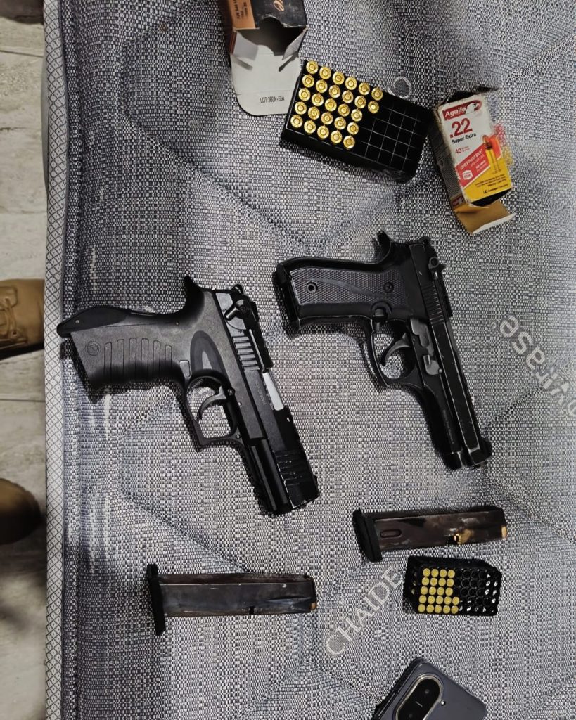 Operativo en Mucho Lote 2 deja un aprehendido y armas decomisadas