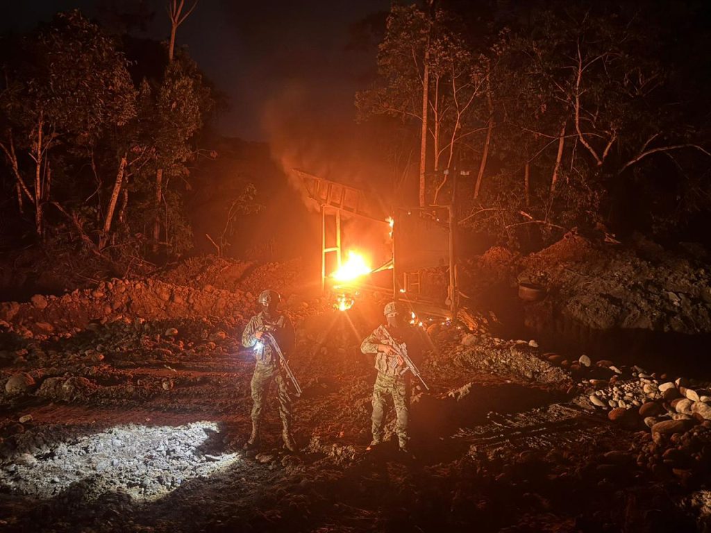 Frustran la minería ilegal en Napo
