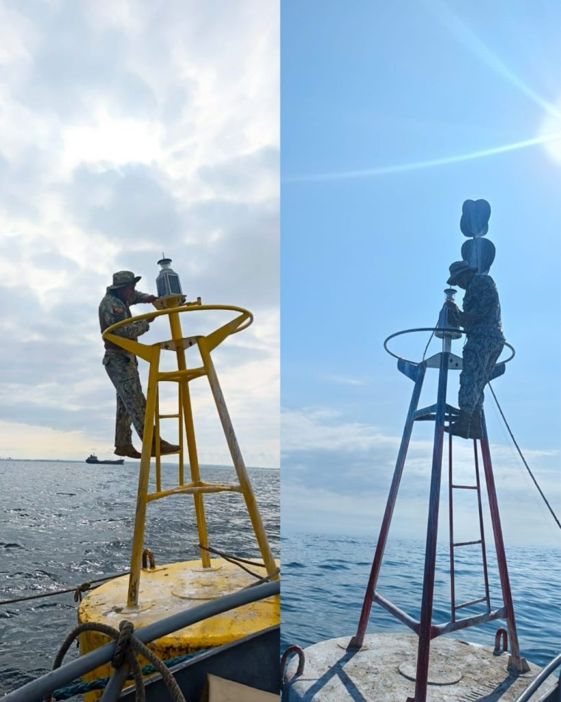 Inocar fortalece la seguridad marítima en Santa Elena