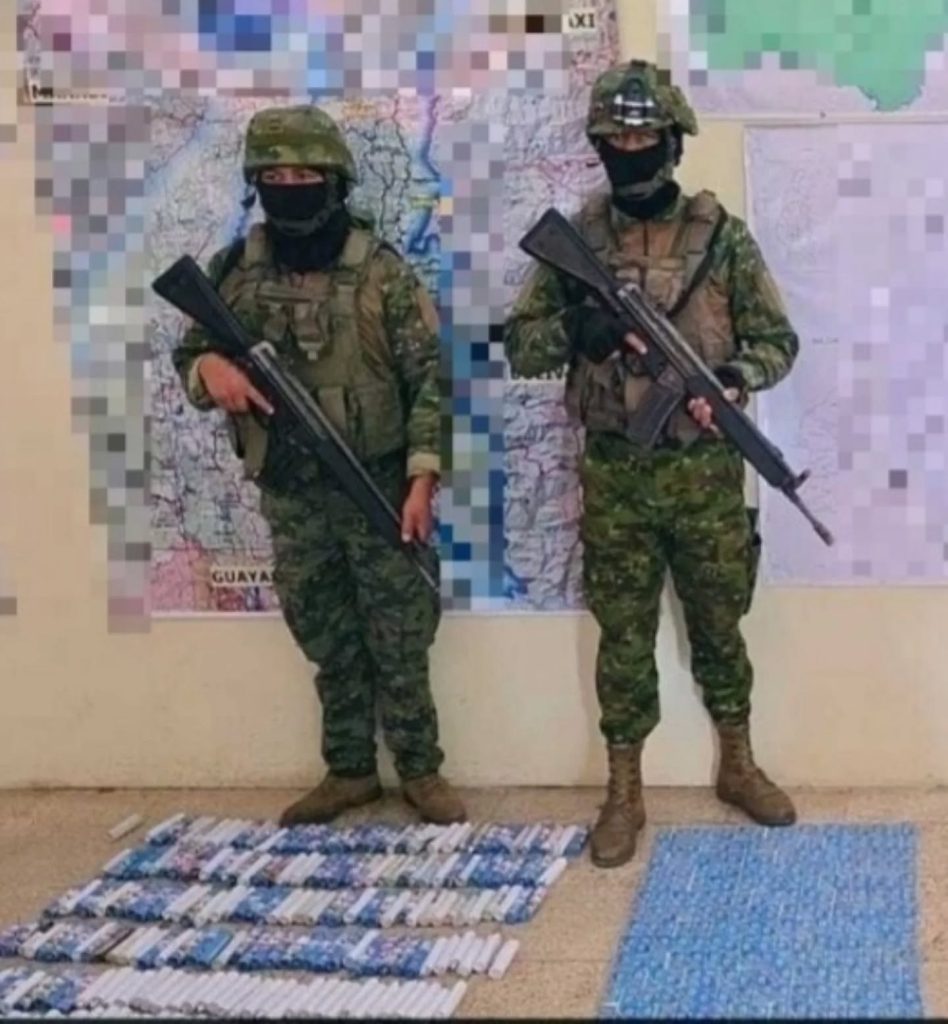 Fuerzas Armadas incautan más de 2.800 explosivos en Quevedo